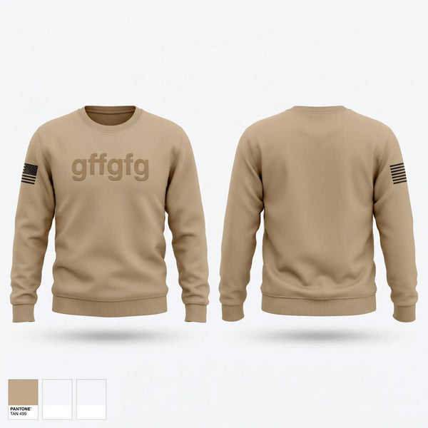 Crew Neck Sweatshirt, gffgfg, National Guard, Teamtime, Team time, sublimation, custom sports apparel, team uniforms, spirit wear, spiritwear, sports uniforms, custom shirts, team store, custom team store, fundraiser sports, apparel fundraiser