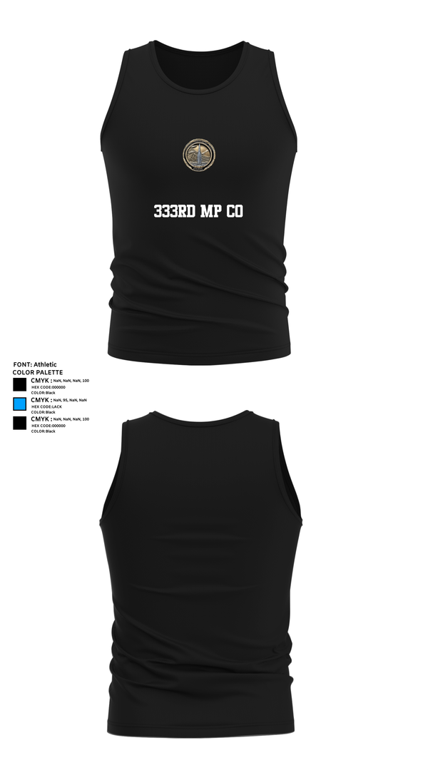 Tank Top, 333rd Mp co, , Teamtime, Team time, sublimation, custom sports apparel, team uniforms, spirit wear, spiritwear, sports uniforms, custom shirts, team store, custom team store, fundraiser sports, apparel fundraiser