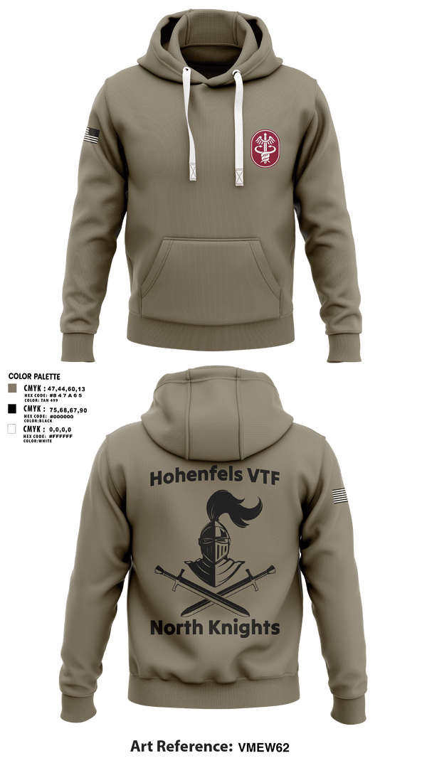Hoodie, Hohenfels VTF, Army, Teamtime, Team time, sublimation, custom sports apparel, team uniforms, spirit wear, spiritwear, sports uniforms, custom shirts, team store, custom team store, fundraiser sports, apparel fundraiser
