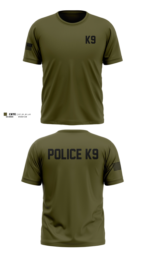 Old School Cotton Shirt, K9, Police, Teamtime, Team time, sublimation, custom sports apparel, team uniforms, spirit wear, spiritwear, sports uniforms, custom shirts, team store, custom team store, fundraiser sports, apparel fundraiser
