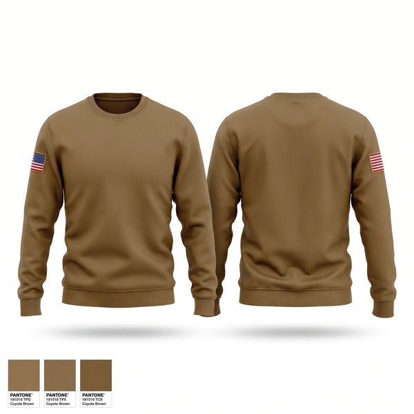 Crew Neck Sweatshirt, Detachment 490, Air Force, Teamtime, Team time, sublimation, custom sports apparel, team uniforms, spirit wear, spiritwear, sports uniforms, custom shirts, team store, custom team store, fundraiser sports, apparel fundraiser