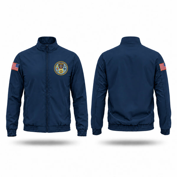 Windbreaker, VA Office of Security & Law Enforcement, Police, Teamtime, Team time, sublimation, custom sports apparel, team uniforms, spirit wear, spiritwear, sports uniforms, custom shirts, team store, custom team store, fundraiser sports, apparel fundraiser