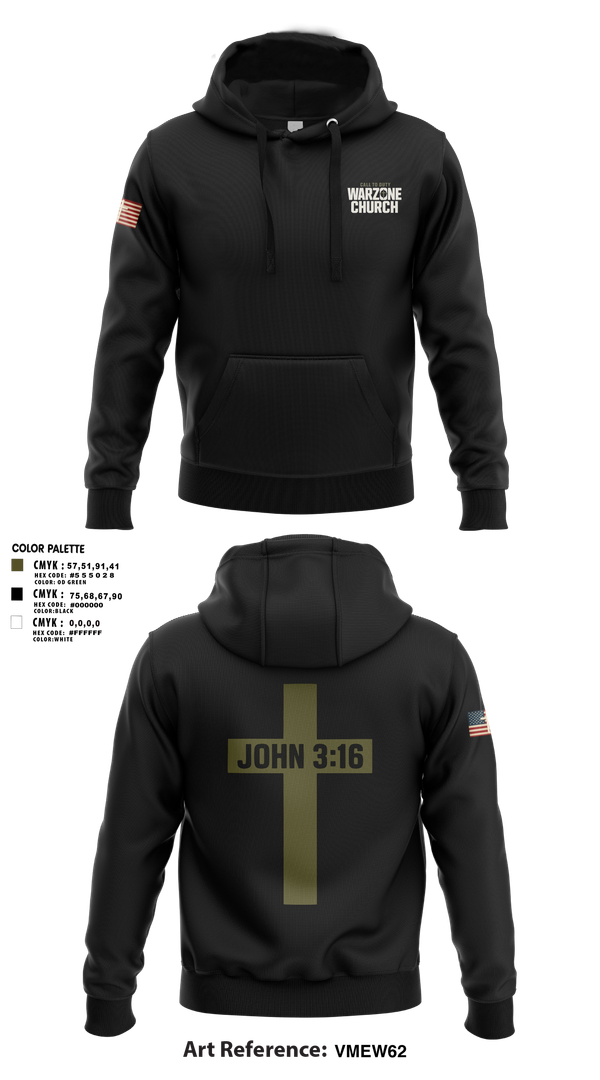 Hoodie, Warzone Church, , Teamtime, Team time, sublimation, custom sports apparel, team uniforms, spirit wear, spiritwear, sports uniforms, custom shirts, team store, custom team store, fundraiser sports, apparel fundraiser