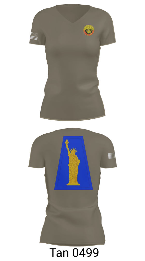 Womens Short Sleeve Vneck Shirt, 389th CSSB, , Teamtime, Team time, sublimation, custom sports apparel, team uniforms, spirit wear, spiritwear, sports uniforms, custom shirts, team store, custom team store, fundraiser sports, apparel fundraiser
