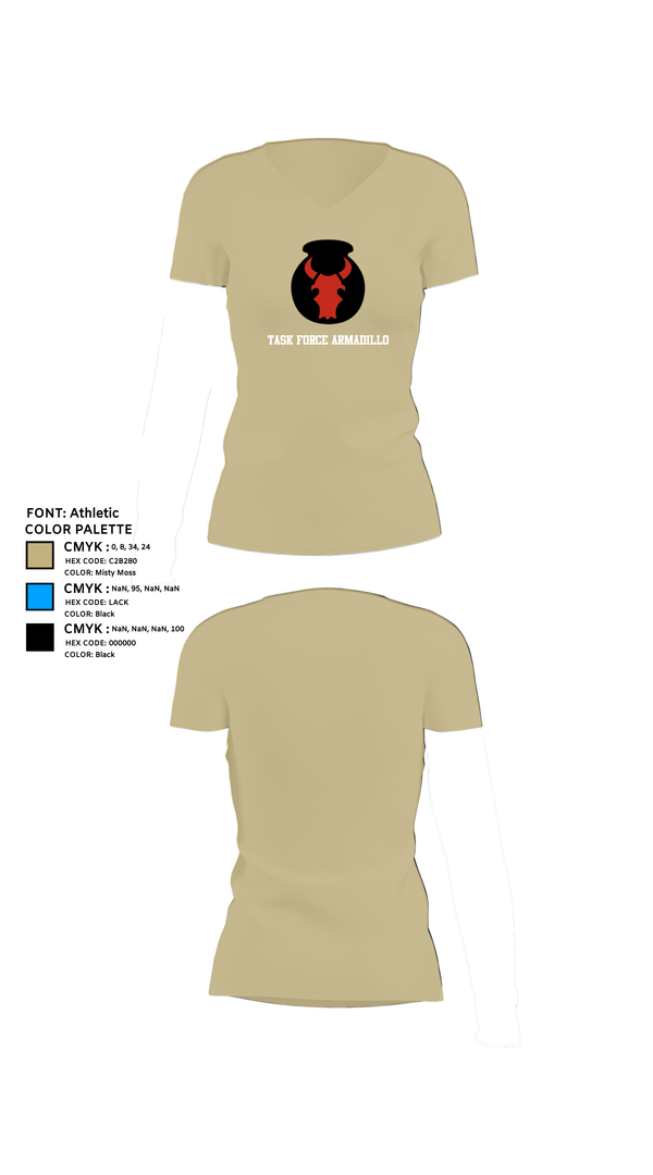 Womens Short Sleeve Vneck Shirt, , National Guard, Teamtime, Team time, sublimation, custom sports apparel, team uniforms, spirit wear, spiritwear, sports uniforms, custom shirts, team store, custom team store, fundraiser sports, apparel fundraiser