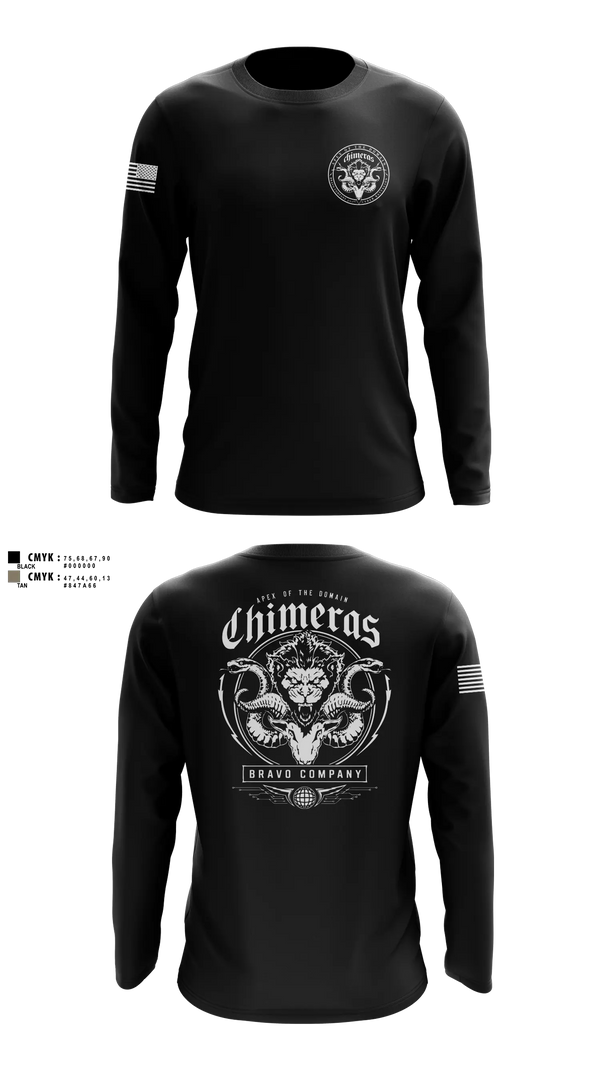 Long Sleeve Performance Shirt, Bravo Company, 401st Cyber Battalion, Army, Teamtime, Team time, sublimation, custom sports apparel, team uniforms, spirit wear, spiritwear, sports uniforms, custom shirts, team store, custom team store, fundraiser sports, apparel fundraiser