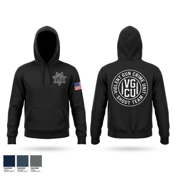 Hoodie, Violent Gun Crime Unit, Police, Teamtime, Team time, sublimation, custom sports apparel, team uniforms, spirit wear, spiritwear, sports uniforms, custom shirts, team store, custom team store, fundraiser sports, apparel fundraiser