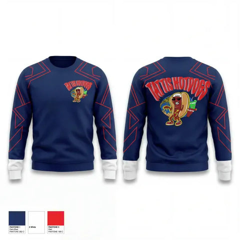 Crew Neck Sweatshirt, Tattis, E-Sports, Teamtime, Team time, sublimation, custom sports apparel, team uniforms, spirit wear, spiritwear, sports uniforms, custom shirts, team store, custom team store, fundraiser sports, apparel fundraiser