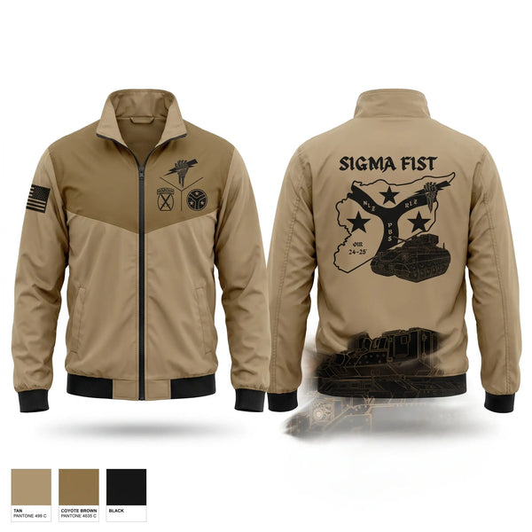 Windbreaker, 1/115th FA HHB DET 1, Army, Teamtime, Team time, sublimation, custom sports apparel, team uniforms, spirit wear, spiritwear, sports uniforms, custom shirts, team store, custom team store, fundraiser sports, apparel fundraiser