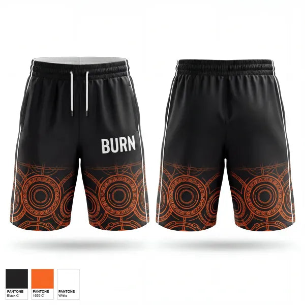 Athletic Shorts With Pockets, BURN, Spirit Store, Teamtime, Team time, sublimation, custom sports apparel, team uniforms, spirit wear, spiritwear, sports uniforms, custom shirts, team store, custom team store, fundraiser sports, apparel fundraiser
