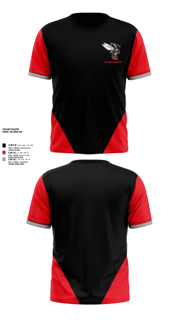 Short Sleeve Performance Shirt, Heyworth Hornets, Baseball, Teamtime, Team time, sublimation, custom sports apparel, team uniforms, spirit wear, spiritwear, sports uniforms, custom shirts, team store, custom team store, fundraiser sports, apparel fundraiser