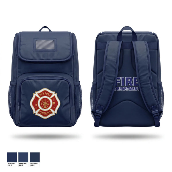 Gear Bag, Newport Fire and EMS, Fire Department, Teamtime, Team time, sublimation, custom sports apparel, team uniforms, spirit wear, spiritwear, sports uniforms, custom shirts, team store, custom team store, fundraiser sports, apparel fundraiser