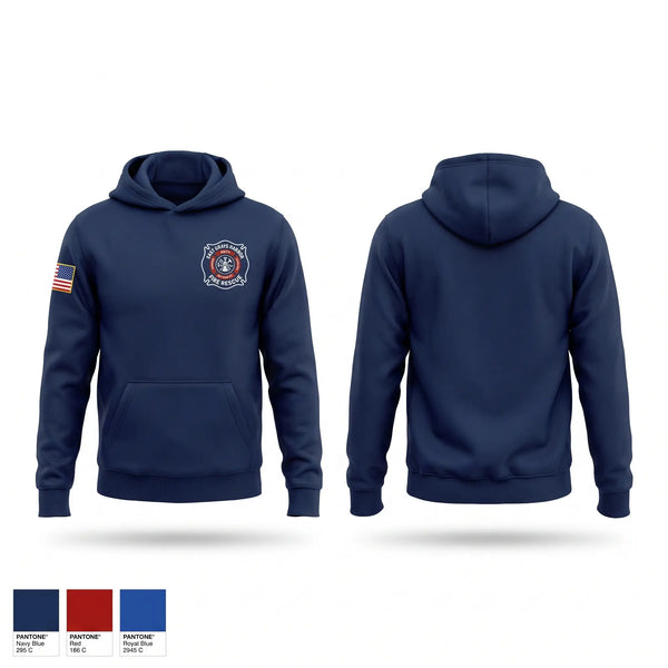 Hoodie, East Grays Harbor Fire Rescue, Fire Department, Teamtime, Team time, sublimation, custom sports apparel, team uniforms, spirit wear, spiritwear, sports uniforms, custom shirts, team store, custom team store, fundraiser sports, apparel fundraiser