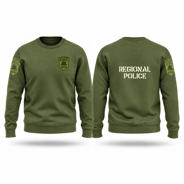 Crew Neck Sweatshirt, West Shore Regional Police, Police, Teamtime, Team time, sublimation, custom sports apparel, team uniforms, spirit wear, spiritwear, sports uniforms, custom shirts, team store, custom team store, fundraiser sports, apparel fundraiser