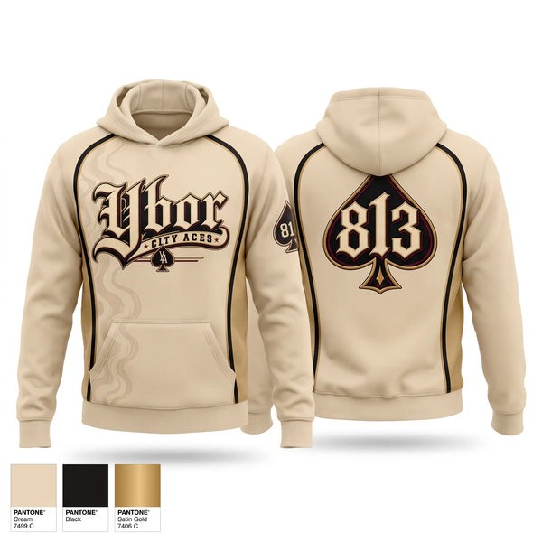 Hoodie, Ybor City Aces, Baseball, Teamtime, Team time, sublimation, custom sports apparel, team uniforms, spirit wear, spiritwear, sports uniforms, custom shirts, team store, custom team store, fundraiser sports, apparel fundraiser