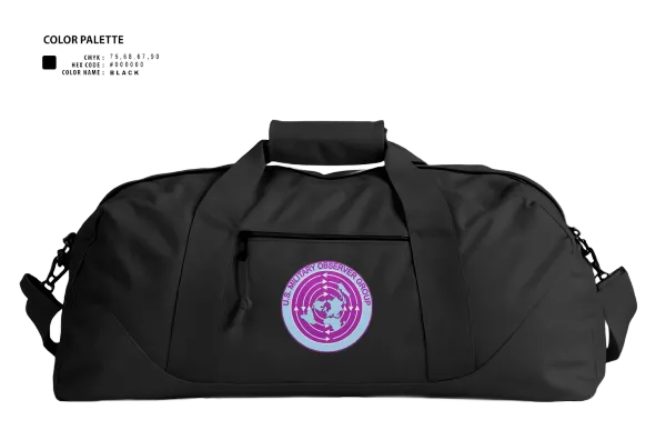 Duffle Bag, USMOG, Army, Teamtime, Team time, sublimation, custom sports apparel, team uniforms, spirit wear, spiritwear, sports uniforms, custom shirts, team store, custom team store, fundraiser sports, apparel fundraiser