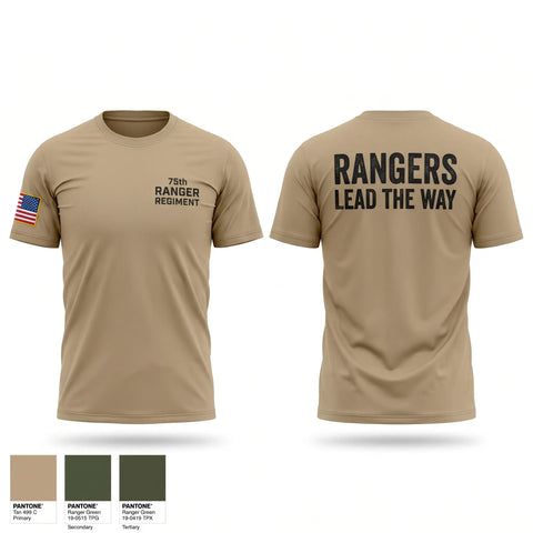 Old School Cotton Feel Shirt, 75th ranger regiment, Army, Teamtime, Team time, sublimation, custom sports apparel, team uniforms, spirit wear, spiritwear, sports uniforms, custom shirts, team store, custom team store, fundraiser sports, apparel fundraiser