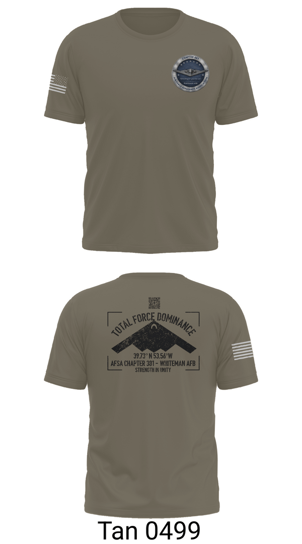 Short Sleeve Performance Shirt, AFSA CHAPTER 881, Air Force, Teamtime, Team time, sublimation, custom sports apparel, team uniforms, spirit wear, spiritwear, sports uniforms, custom shirts, team store, custom team store, fundraiser sports, apparel fundraiser