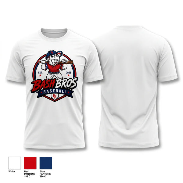 Short Sleeve Performance Shirt, Bash Bros, Baseball, Teamtime, Team time, sublimation, custom sports apparel, team uniforms, spirit wear, spiritwear, sports uniforms, custom shirts, team store, custom team store, fundraiser sports, apparel fundraiser