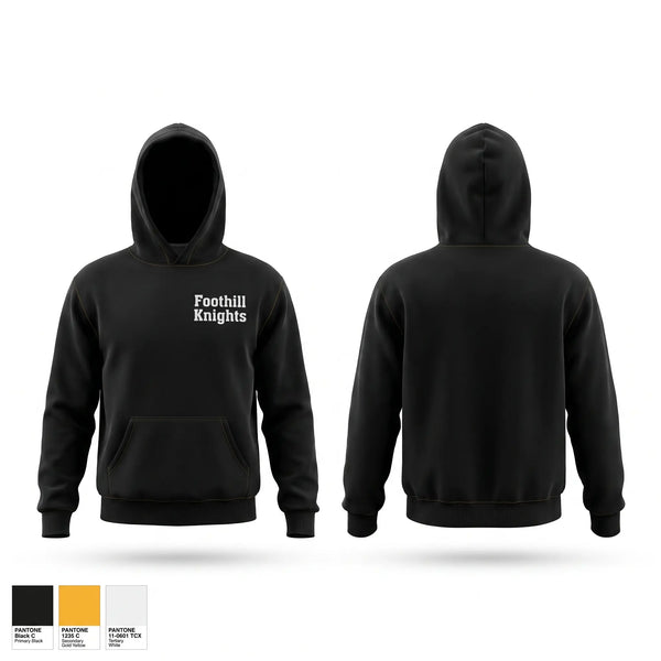 Hoodie, Foothill Knights, Wrestling, Teamtime, Team time, sublimation, custom sports apparel, team uniforms, spirit wear, spiritwear, sports uniforms, custom shirts, team store, custom team store, fundraiser sports, apparel fundraiser