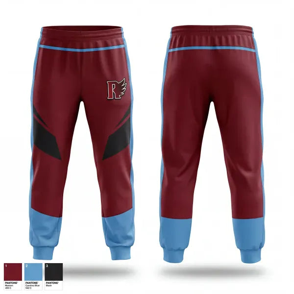 Sweatpants, Raleigh Blackhawks, Baseball, Teamtime, Team time, sublimation, custom sports apparel, team uniforms, spirit wear, spiritwear, sports uniforms, custom shirts, team store, custom team store, fundraiser sports, apparel fundraiser
