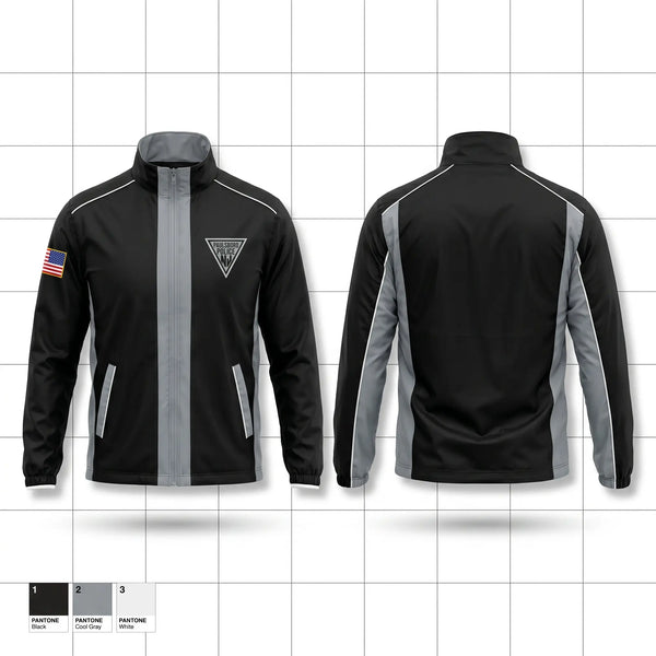 Windbreaker, Paulsboro Police Department, Police, Teamtime, Team time, sublimation, custom sports apparel, team uniforms, spirit wear, spiritwear, sports uniforms, custom shirts, team store, custom team store, fundraiser sports, apparel fundraiser