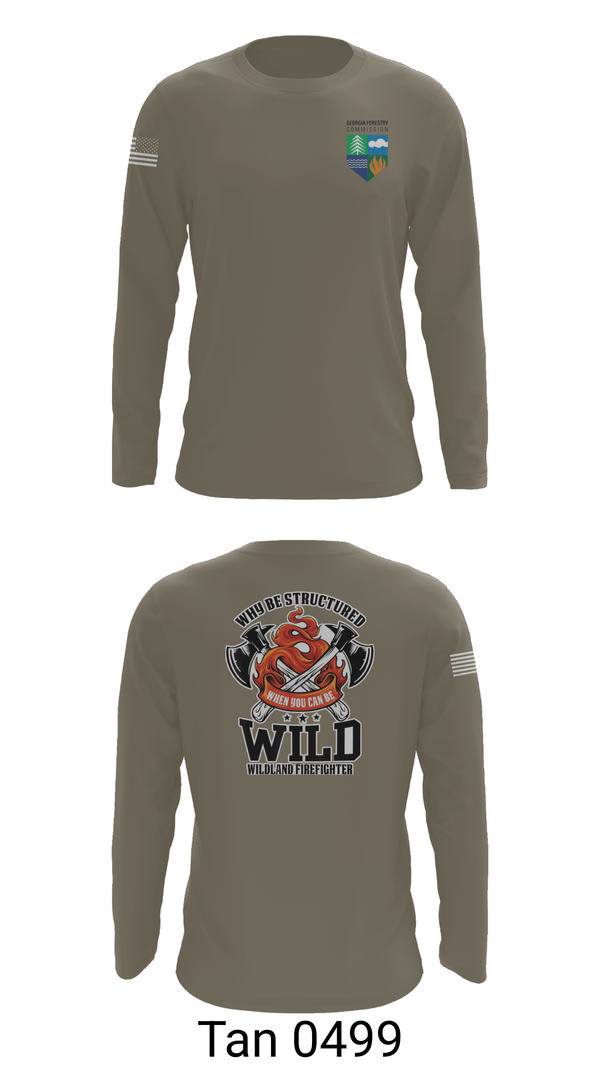 Long Sleeve Performance Shirt, N.Bryan, Fire Department, Teamtime, Team time, sublimation, custom sports apparel, team uniforms, spirit wear, spiritwear, sports uniforms, custom shirts, team store, custom team store, fundraiser sports, apparel fundraiser
