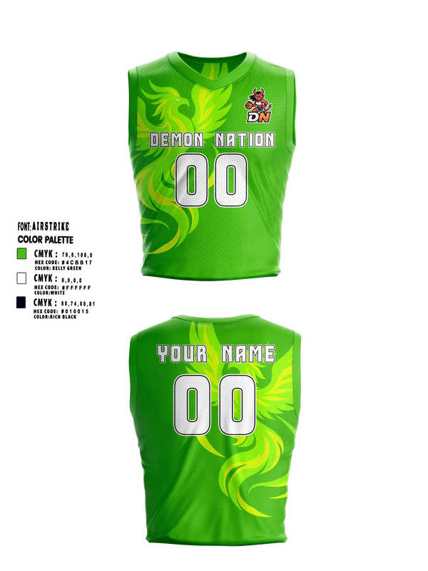 Womens Basketball Jersey, Demon Nation, Women's Basketball, Teamtime, Team time, sublimation, custom sports apparel, team uniforms, spirit wear, spiritwear, sports uniforms, custom shirts, team store, custom team store, fundraiser sports, apparel fundraiser