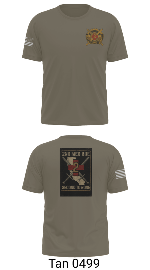 Short Sleeve Performance Shirt, 2nd Medical Brigade, , Teamtime, Team time, sublimation, custom sports apparel, team uniforms, spirit wear, spiritwear, sports uniforms, custom shirts, team store, custom team store, fundraiser sports, apparel fundraiser