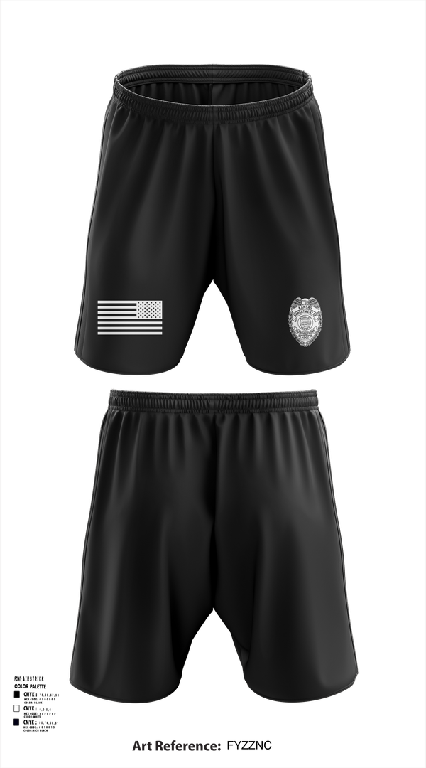 Athletic Shorts With Pockets, KDOC, Police, Teamtime, Team time, sublimation, custom sports apparel, team uniforms, spirit wear, spiritwear, sports uniforms, custom shirts, team store, custom team store, fundraiser sports, apparel fundraiser