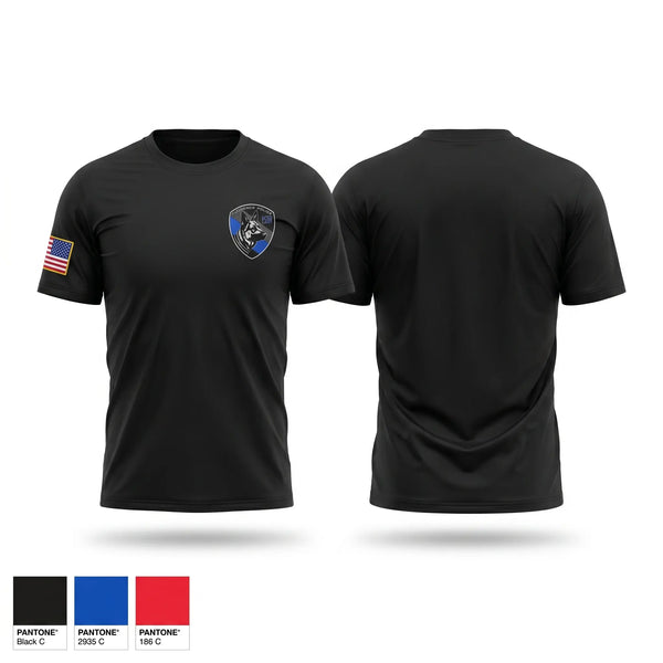 Short Sleeve Performance Shirt, Florence PD K9- Unit, Police, Teamtime, Team time, sublimation, custom sports apparel, team uniforms, spirit wear, spiritwear, sports uniforms, custom shirts, team store, custom team store, fundraiser sports, apparel fundraiser