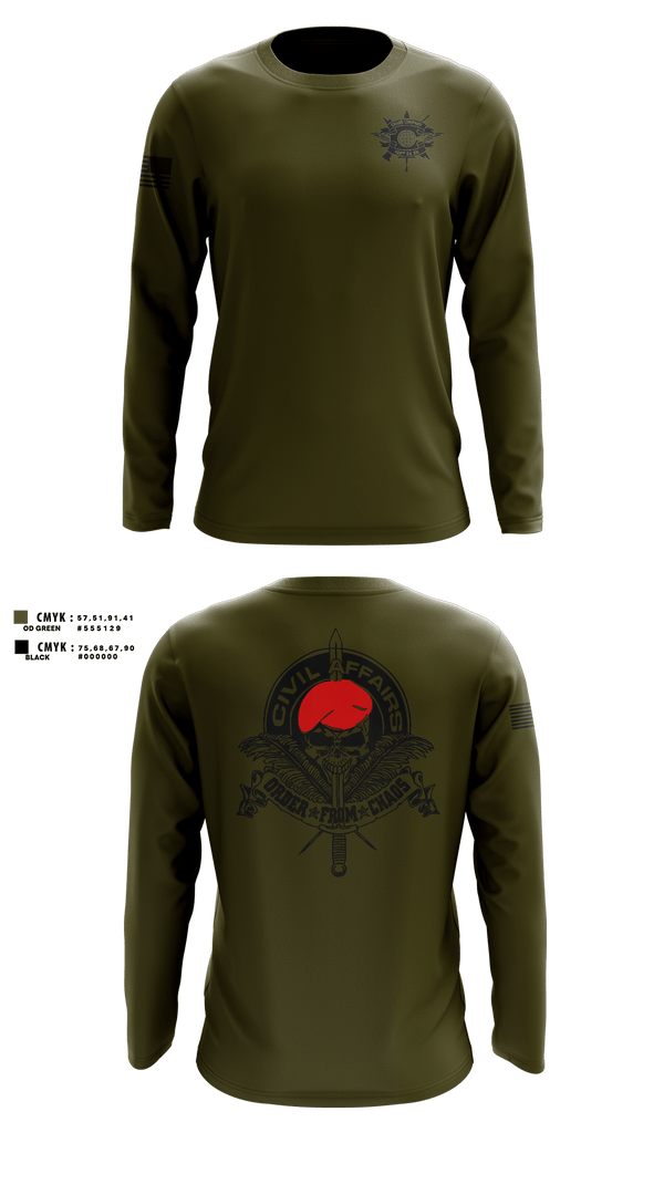 Long Sleeve Performance Shirt, Joint Medical Unit, Army, Teamtime, Team time, sublimation, custom sports apparel, team uniforms, spirit wear, spiritwear, sports uniforms, custom shirts, team store, custom team store, fundraiser sports, apparel fundraiser