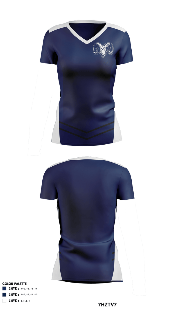 Women's Short Sleeve Vneck Shirt, Rochester Area High School Volleyball, Women's Volleyball, Teamtime, Team time, sublimation, custom sports apparel, team uniforms, spirit wear, spiritwear, sports uniforms, custom shirts, team store, custom team store, fundraiser sports, apparel fundraiser