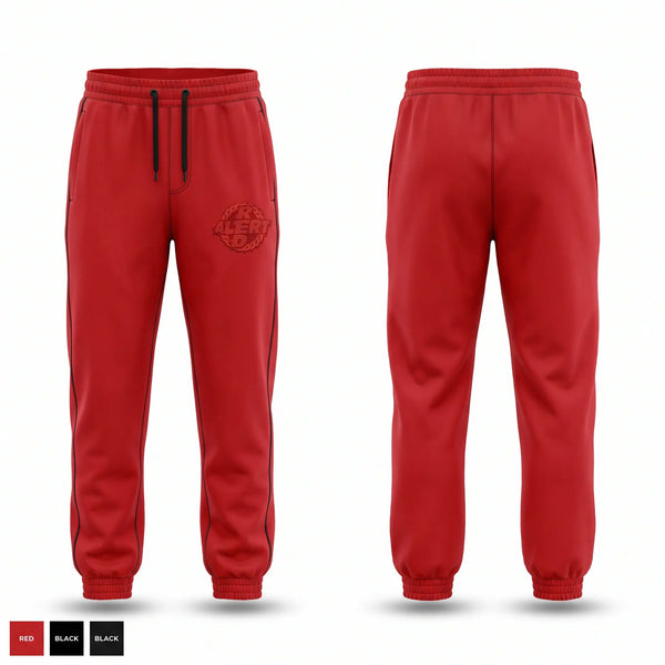 Sweatpants, Red Alert, Softball, Teamtime, Team time, sublimation, custom sports apparel, team uniforms, spirit wear, spiritwear, sports uniforms, custom shirts, team store, custom team store, fundraiser sports, apparel fundraiser