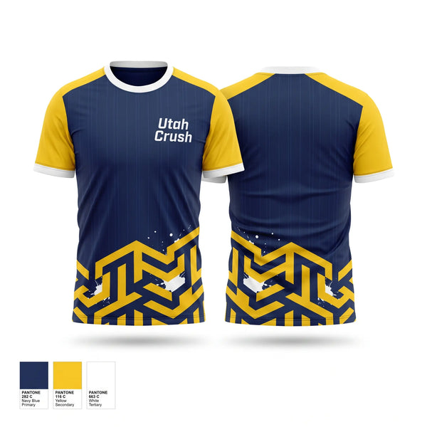 Short Sleeve Performance Shirt, Utah Crush, Baseball, Teamtime, Team time, sublimation, custom sports apparel, team uniforms, spirit wear, spiritwear, sports uniforms, custom shirts, team store, custom team store, fundraiser sports, apparel fundraiser