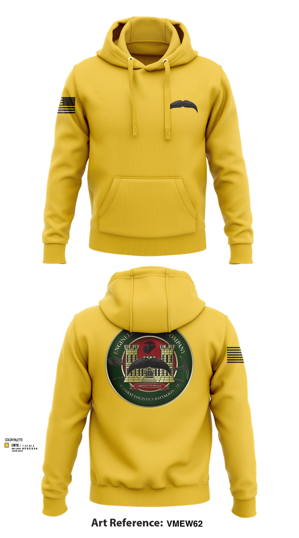 Hoodie, Engineers Services Company, Marines, Teamtime, Team time, sublimation, custom sports apparel, team uniforms, spirit wear, spiritwear, sports uniforms, custom shirts, team store, custom team store, fundraiser sports, apparel fundraiser