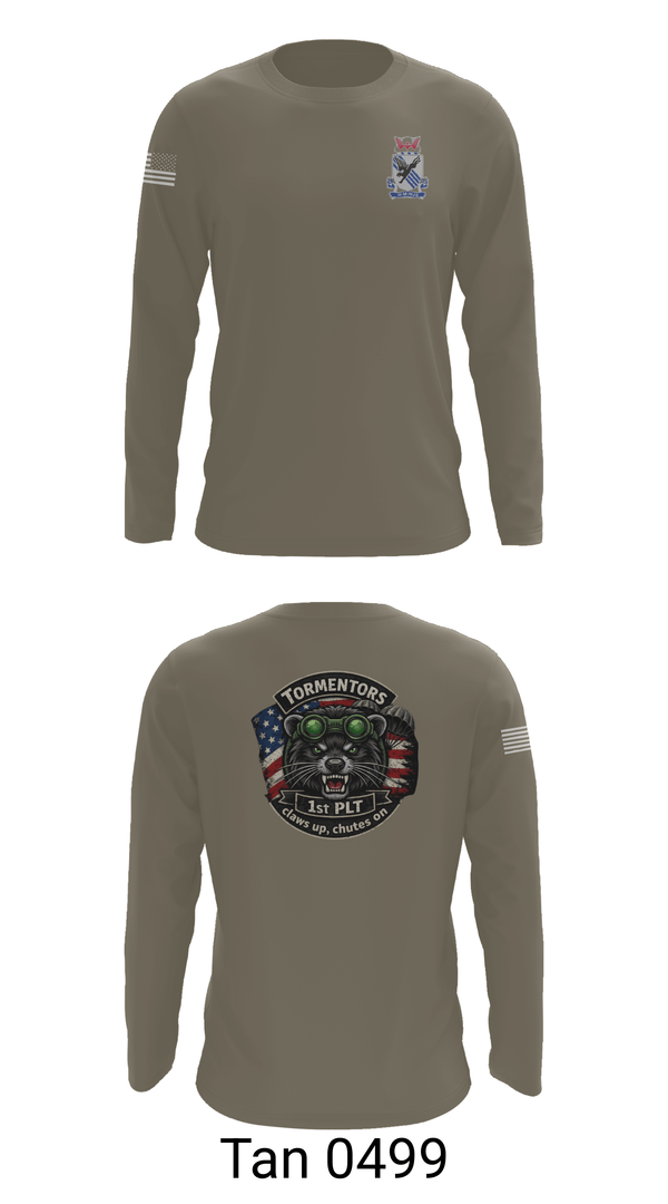 Long Sleeve Performance Shirt, A CO 2-505, Army, Teamtime, Team time, sublimation, custom sports apparel, team uniforms, spirit wear, spiritwear, sports uniforms, custom shirts, team store, custom team store, fundraiser sports, apparel fundraiser