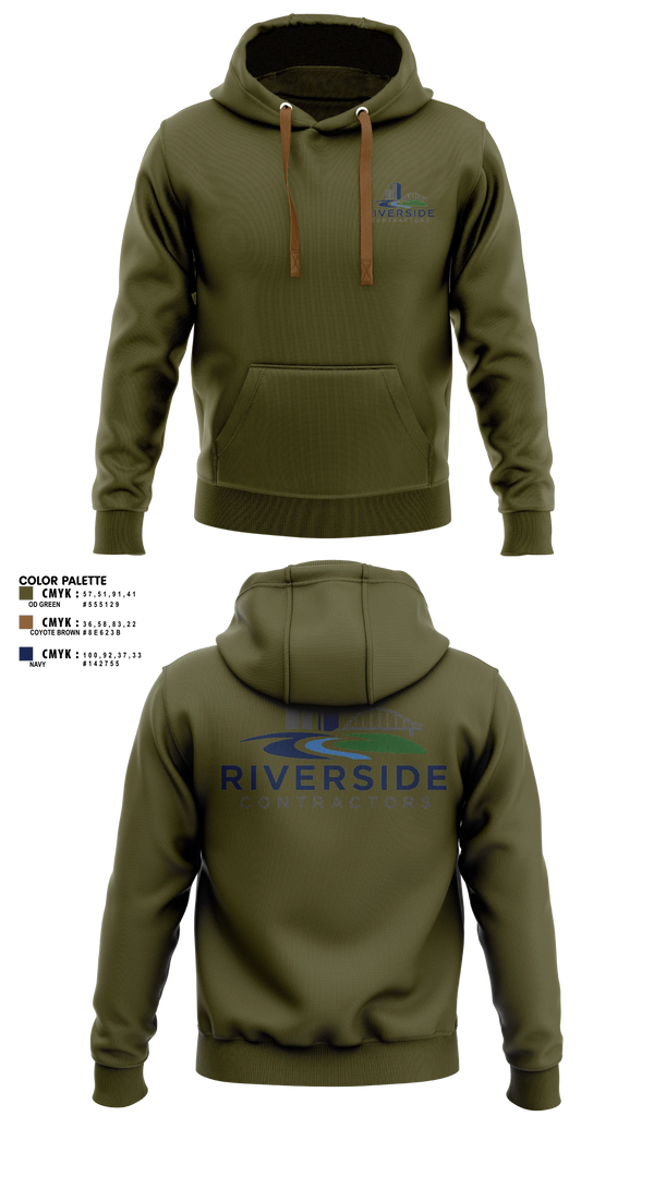 Hoodie, Riverside Contractors LLC, , Teamtime, Team time, sublimation, custom sports apparel, team uniforms, spirit wear, spiritwear, sports uniforms, custom shirts, team store, custom team store, fundraiser sports, apparel fundraiser