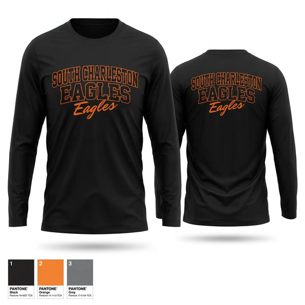 Long Sleeve Performance Shirt, South Charleston Eagles, Cheer, Teamtime, Team time, sublimation, custom sports apparel, team uniforms, spirit wear, spiritwear, sports uniforms, custom shirts, team store, custom team store, fundraiser sports, apparel fundraiser