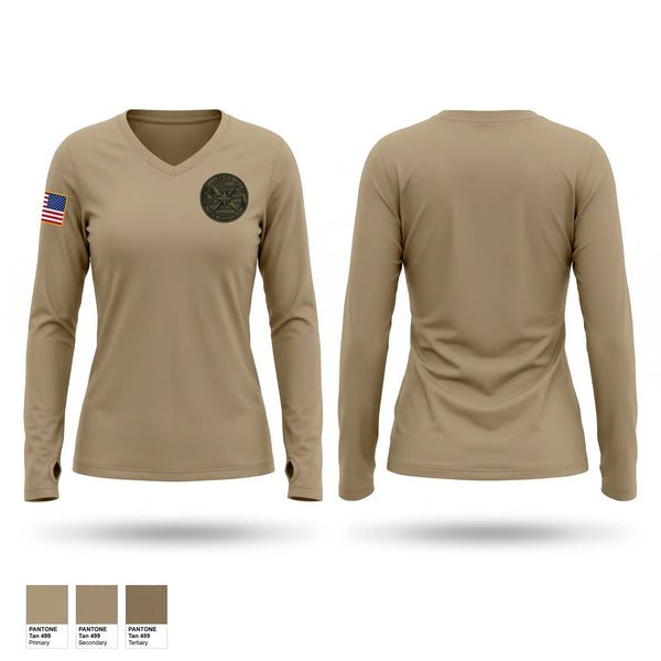 Womens Long Sleeve Vneck Shirt, RRT, Police, Teamtime, Team time, sublimation, custom sports apparel, team uniforms, spirit wear, spiritwear, sports uniforms, custom shirts, team store, custom team store, fundraiser sports, apparel fundraiser