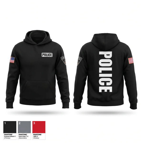 Hoodie, LPD, Police, Teamtime, Team time, sublimation, custom sports apparel, team uniforms, spirit wear, spiritwear, sports uniforms, custom shirts, team store, custom team store, fundraiser sports, apparel fundraiser