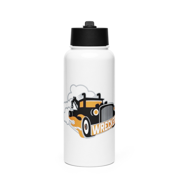 Weatherly Wreckers Cross Country 59450134 Stainless Steel Water Bottle with a Straw Lid