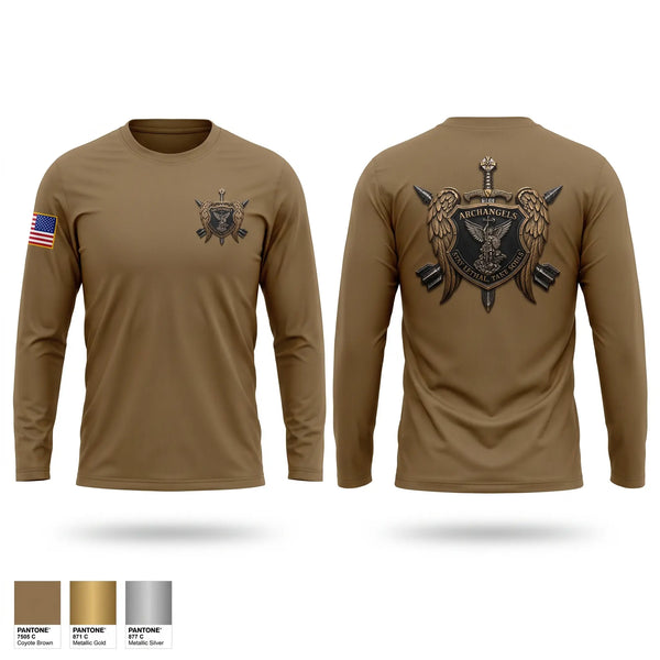Long Sleeve Performance Shirt, Archangels, Army, Teamtime, Team time, sublimation, custom sports apparel, team uniforms, spirit wear, spiritwear, sports uniforms, custom shirts, team store, custom team store, fundraiser sports, apparel fundraiser