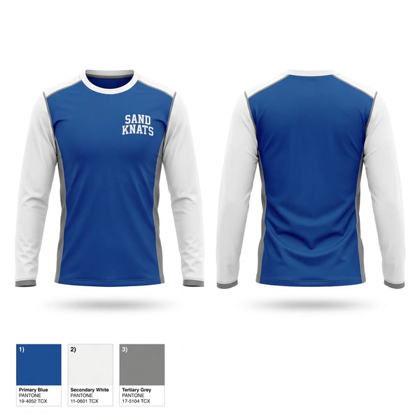 Long Sleeve Performance Shirt, Sand Knats, Baseball, Teamtime, Team time, sublimation, custom sports apparel, team uniforms, spirit wear, spiritwear, sports uniforms, custom shirts, team store, custom team store, fundraiser sports, apparel fundraiser