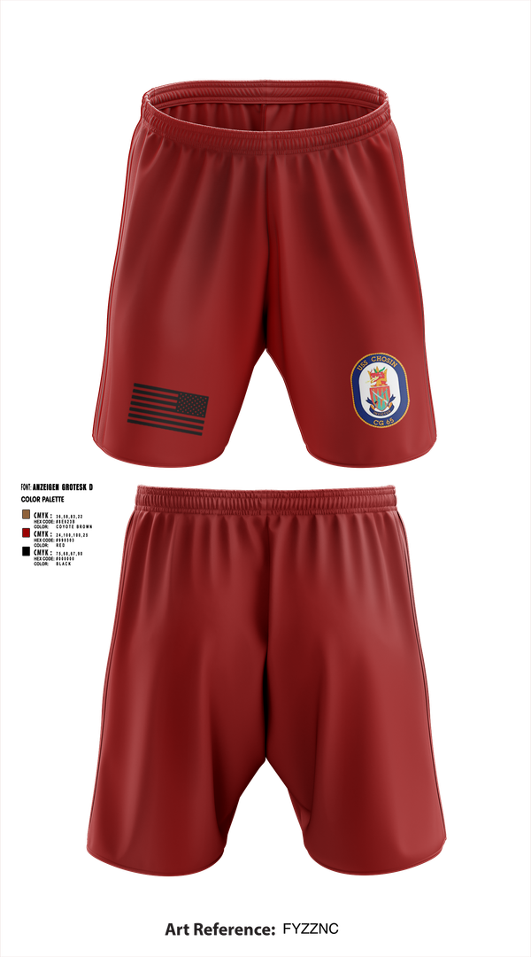Athletic Shorts With Pockets, USS CHOSIN, , Teamtime, Team time, sublimation, custom sports apparel, team uniforms, spirit wear, spiritwear, sports uniforms, custom shirts, team store, custom team store, fundraiser sports, apparel fundraiser