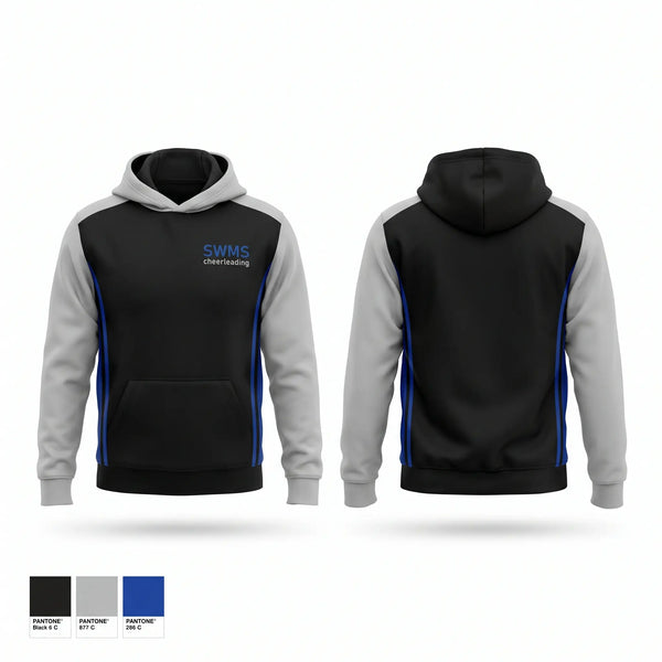 Hoodie, SWMS cheerleading, Cheer, Teamtime, Team time, sublimation, custom sports apparel, team uniforms, spirit wear, spiritwear, sports uniforms, custom shirts, team store, custom team store, fundraiser sports, apparel fundraiser