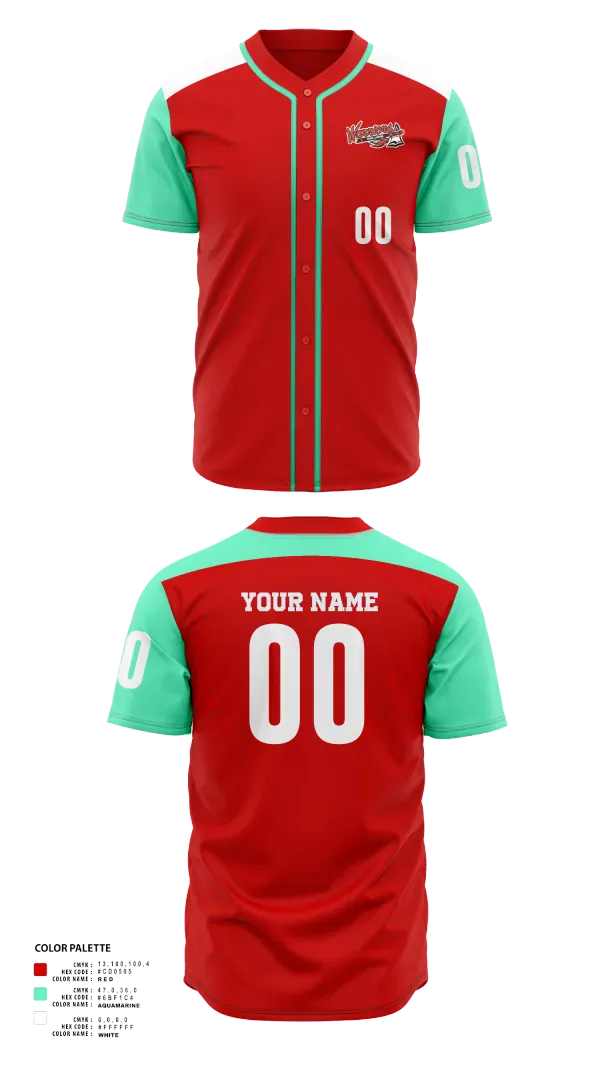 Full Button Baseball Jersey, Westside Warriors, Baseball, Teamtime, Team time, sublimation, custom sports apparel, team uniforms, spirit wear, spiritwear, sports uniforms, custom shirts, team store, custom team store, fundraiser sports, apparel fundraiser