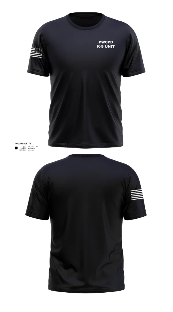 Short Sleeve Performance Shirt, PWCPD K-9 unit, , Teamtime, Team time, sublimation, custom sports apparel, team uniforms, spirit wear, spiritwear, sports uniforms, custom shirts, team store, custom team store, fundraiser sports, apparel fundraiser