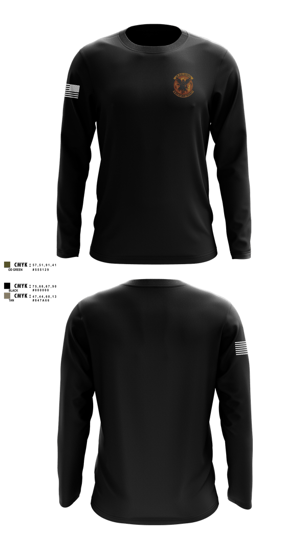 Long Sleeve Performance Shirt, 18 SFS FLY AWAY SECURITY, Air Force, Teamtime, Team time, sublimation, custom sports apparel, team uniforms, spirit wear, spiritwear, sports uniforms, custom shirts, team store, custom team store, fundraiser sports, apparel fundraiser