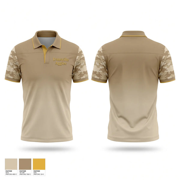 Short Sleeve Performance Polo, Dansville Aggies, Women's Soccer, Teamtime, Team time, sublimation, custom sports apparel, team uniforms, spirit wear, spiritwear, sports uniforms, custom shirts, team store, custom team store, fundraiser sports, apparel fundraiser